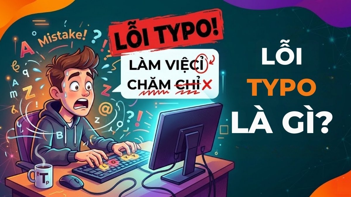 Lỗi typo là gì? Nguyên nhân, ví dụ và cách khắc phục